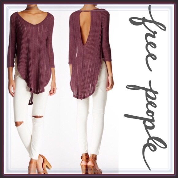 Free People Sangria Astoria Hacci Tunic - Picture 1 of 6